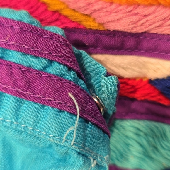 Vtg Embroidered Mexican Dress - Picture 8 of 13